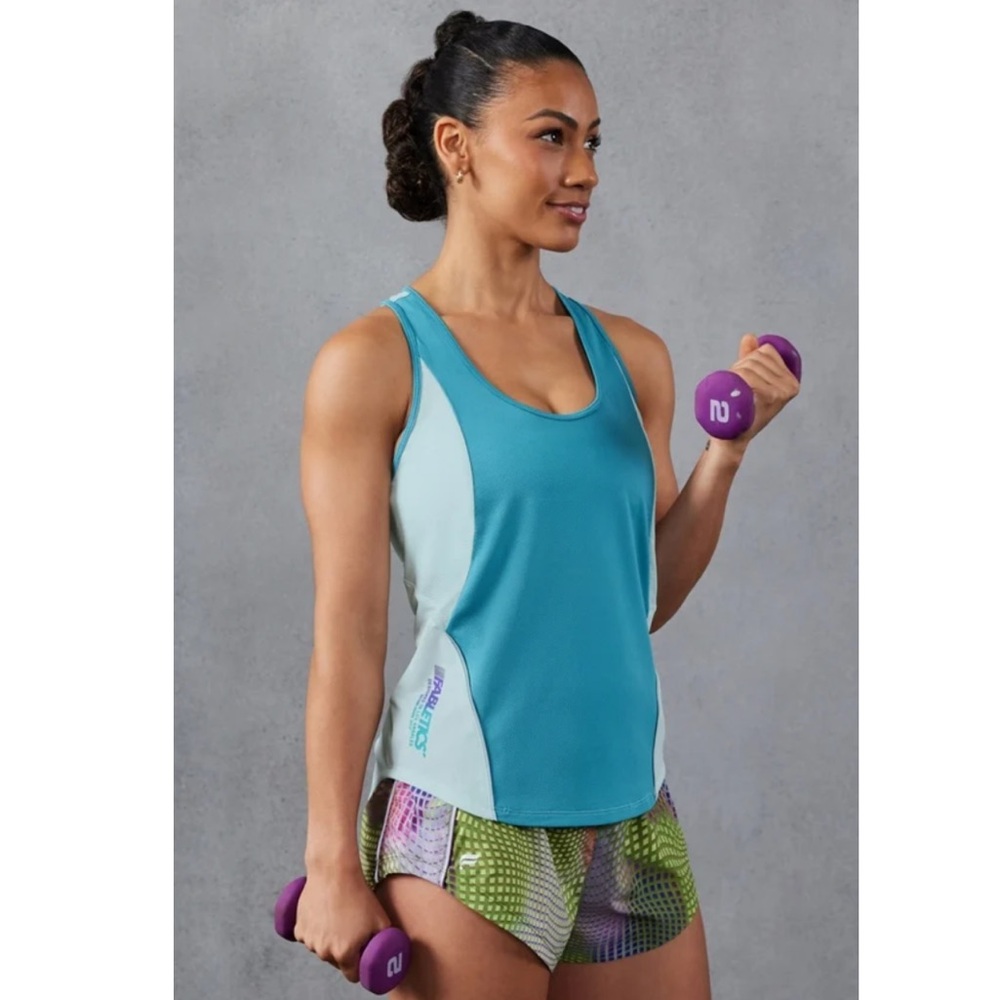 NWT Fabletics High Tempo Tank - Mesh Tank Top - Size XL